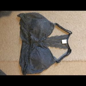 Gray bralette size large